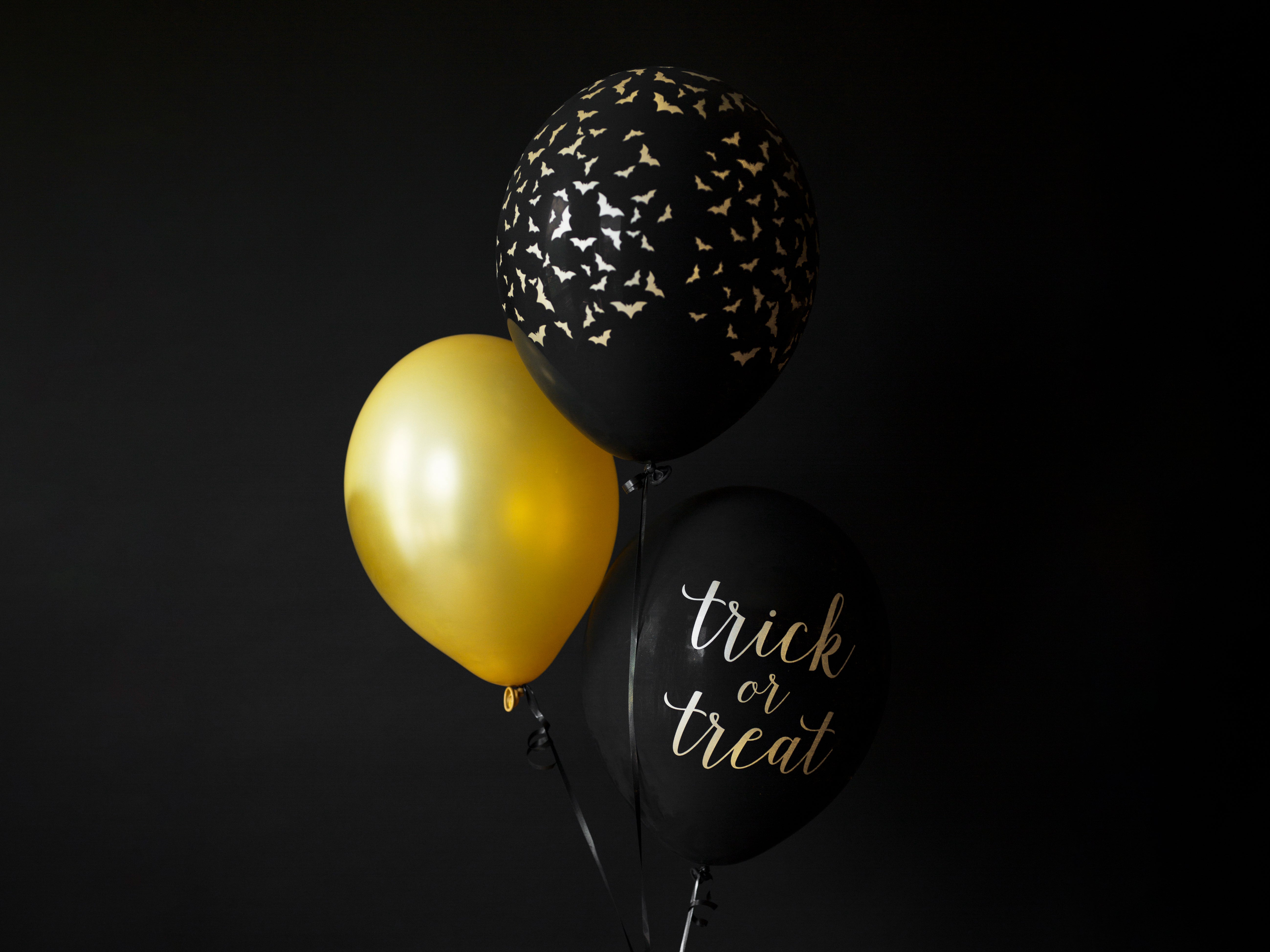 das-kost-mland-luftballon-uni-metallic-gold-30cm-10-stk image 2