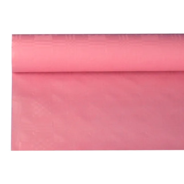 das-kost-mland-tischdecke-papier-damast-8x1-2m-rosa image 1