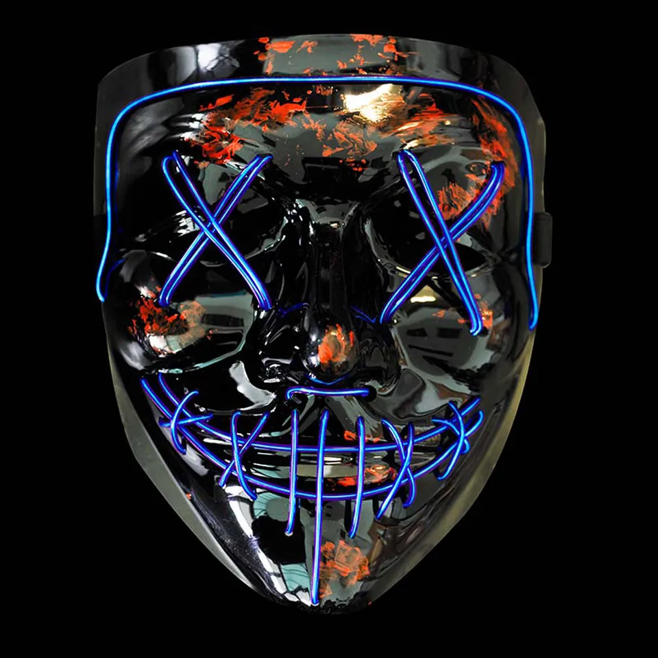 das-kost-mland-purge-led-maske-lila-halloween image 1