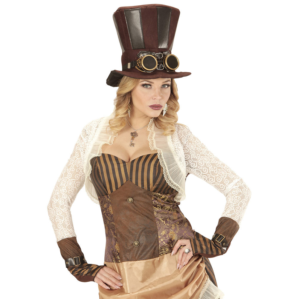 das-kost-mland-accessoires-steampunk-ohrringe-fl-gel-silber-gold image 4