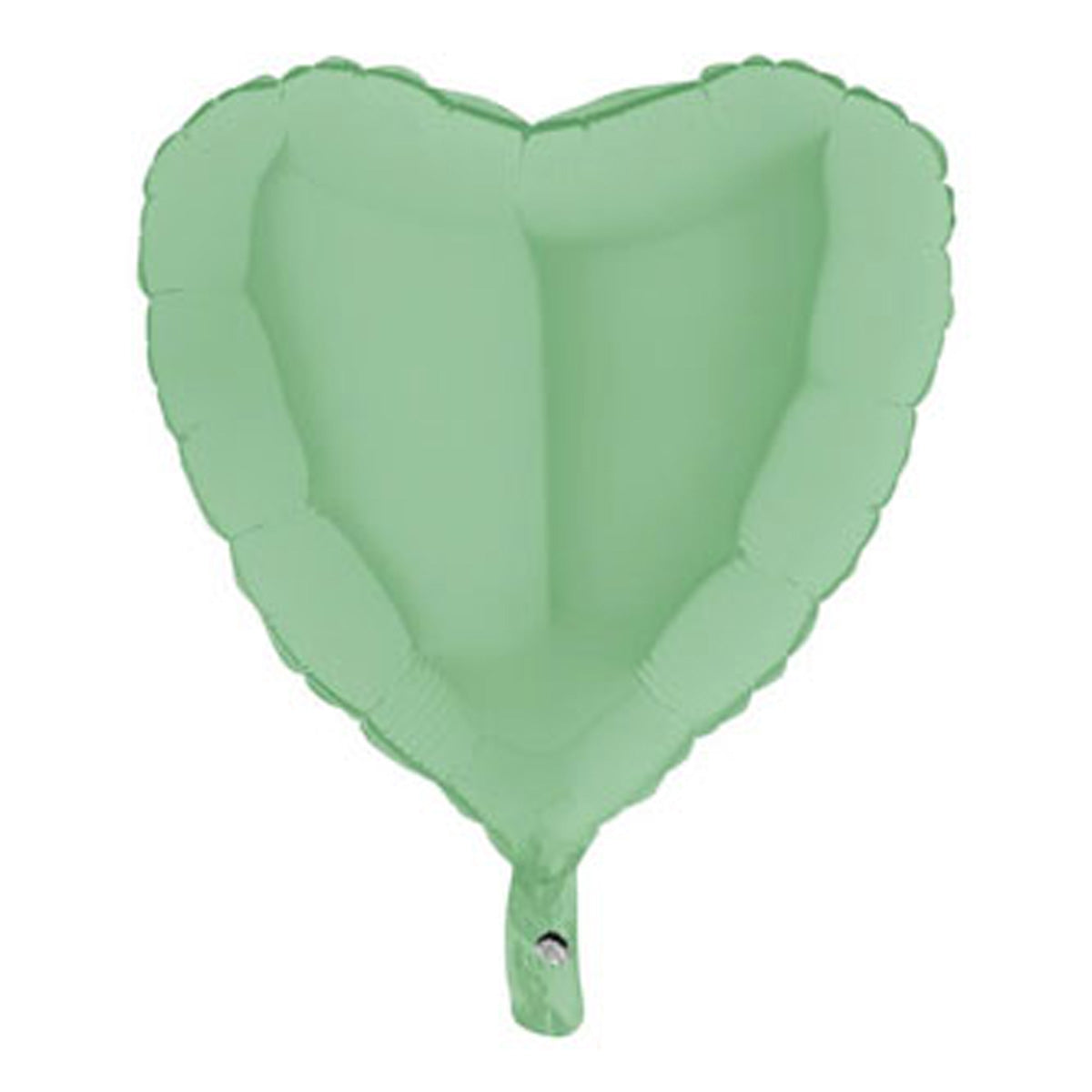 das-kost-mland-herz-folienballon-46cm-matt-gr-n-18-zoll image 1