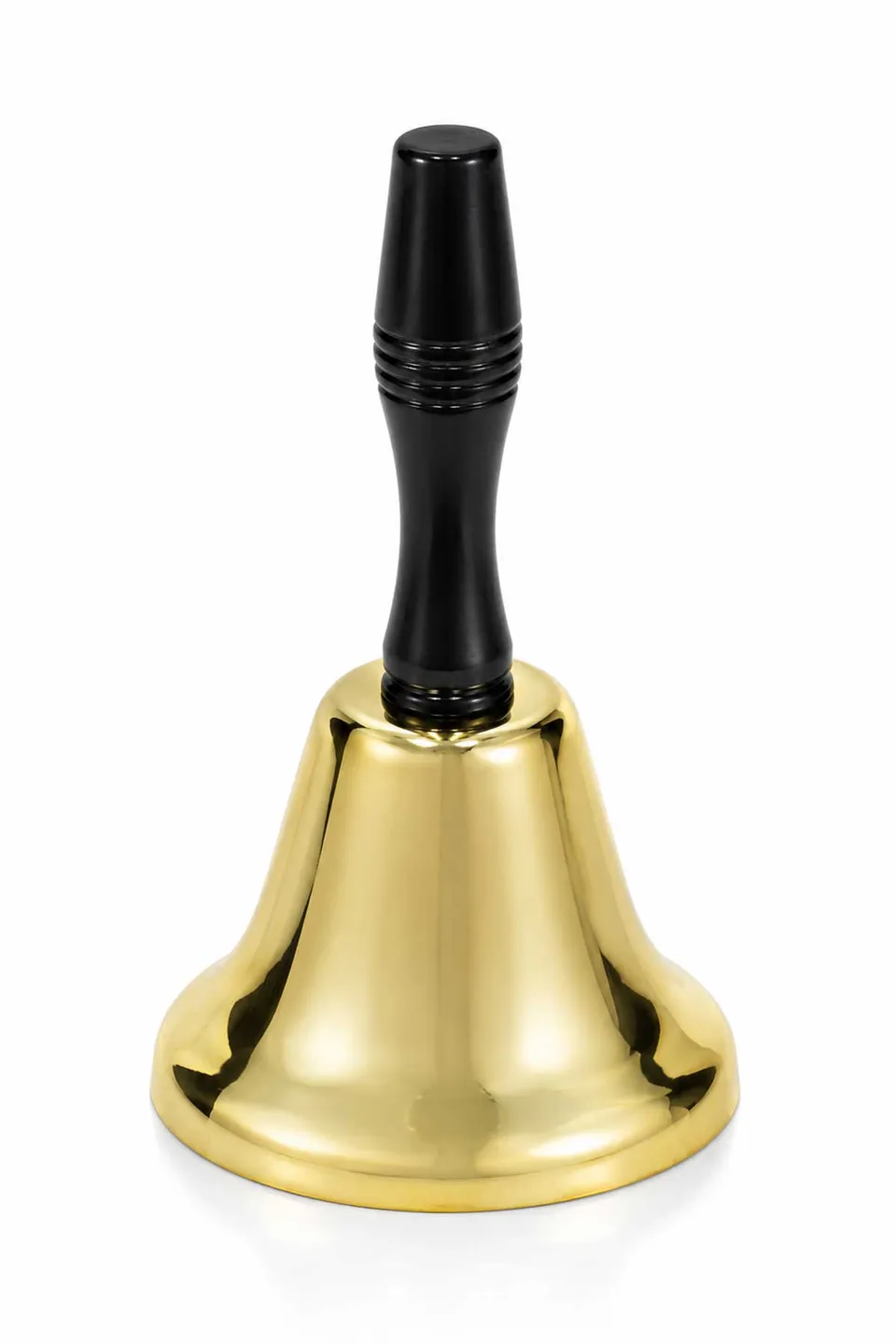 das-kost-mland-dekorationen-weihnachtsmann-handglocke-gold-20-cm image 1