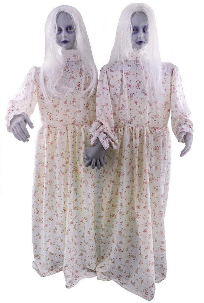 das-kost-mland-geister-zwillinge-figur-130cm-animiert-horror image 1
