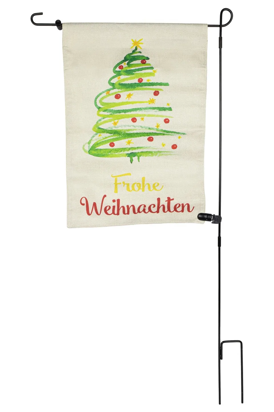 riffelmacher-gartenfahne-weihnachtsbaum-32x45cm-13508 image 1