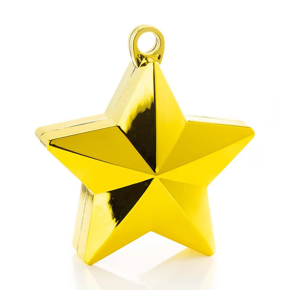 das-kost-mland-dekorationen-ballongewicht-stern-gold-180g image 1
