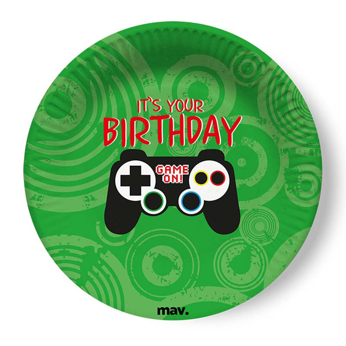 das-kost-mland-pappteller-hb-game-controller-18cm-8-stk image 1