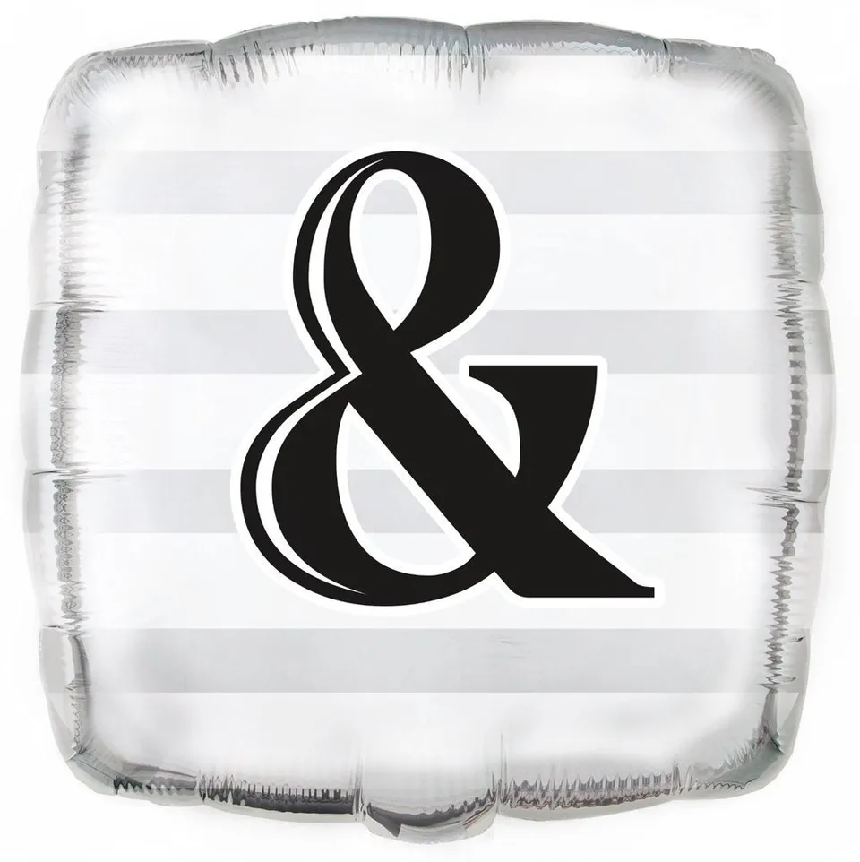 das-kost-mland-folienballon-hochzeit-quadrat-46-cm image 1