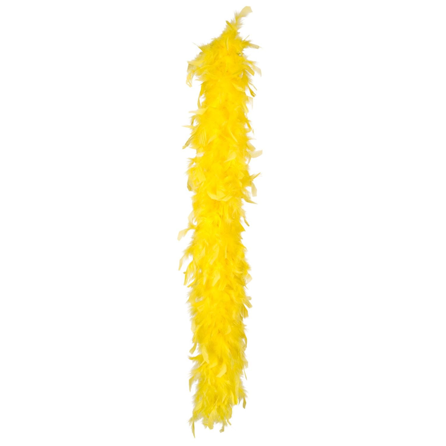 das-kost-mland-federboa-50g-gelb-180-cm-party-accessoire image 2