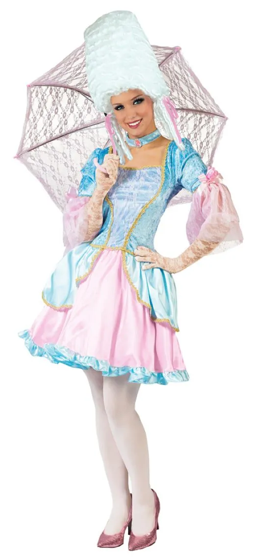barock-gr-fin-anna-kost-m-damen-kleid-hellblau-rosa-gr-36-46 image 1