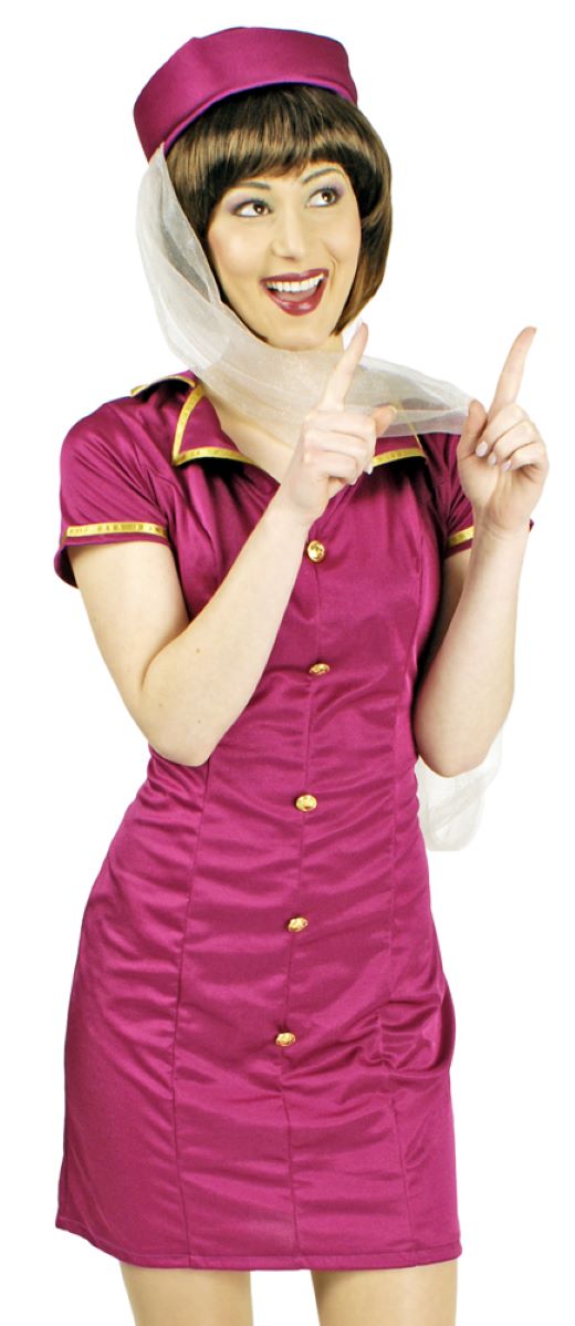 das-kost-mland-damen-stewardess-kost-m-emira-beere-kleid image 1