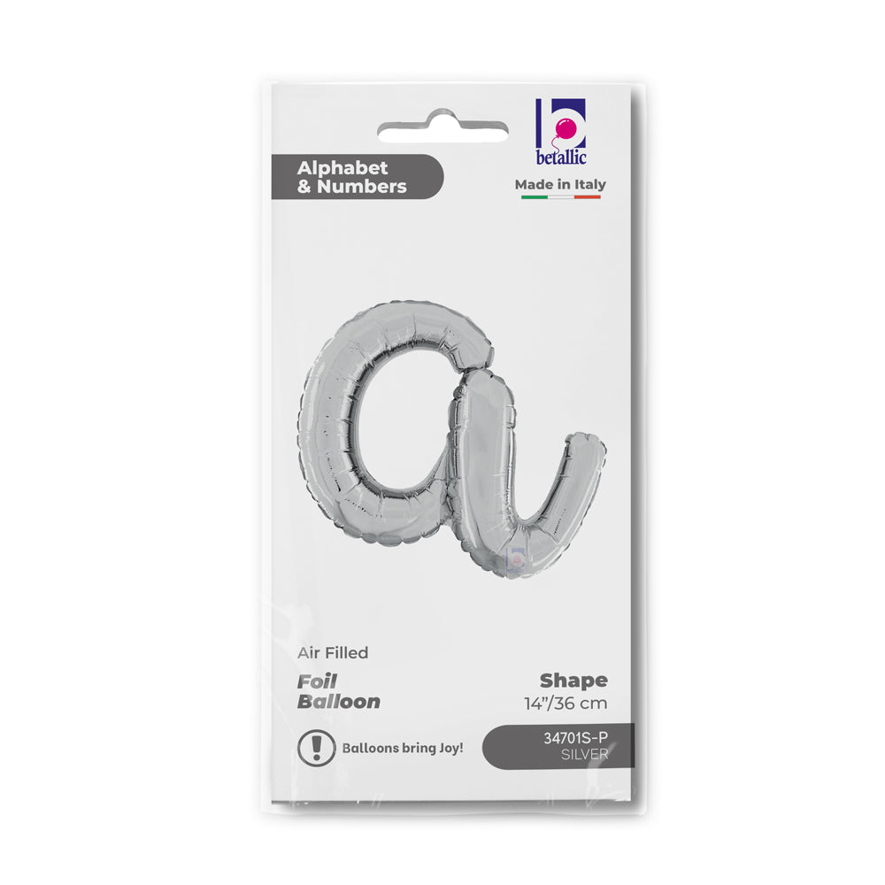 das-kost-mland-dekorationen-folienballon-buchstabe-a-silber-36-cm image 2