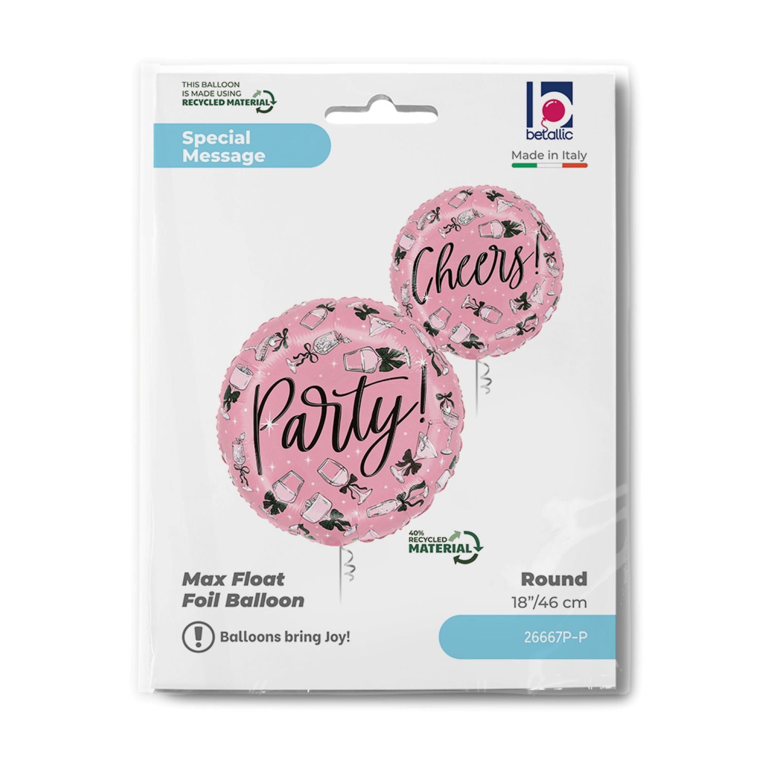 das-kost-mland-folienballon-party-cheers-46cm-dekoballon image 4