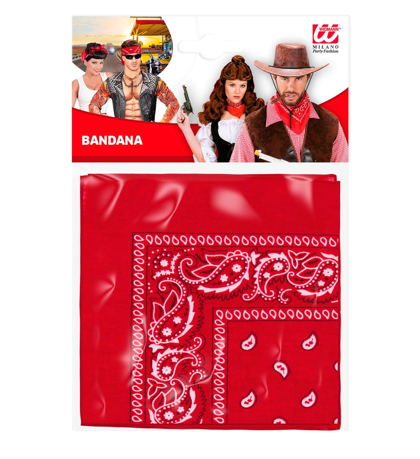 das-kost-mland-accessoires-bandana-halstuch-cowboy-55x55cm-rot image 3