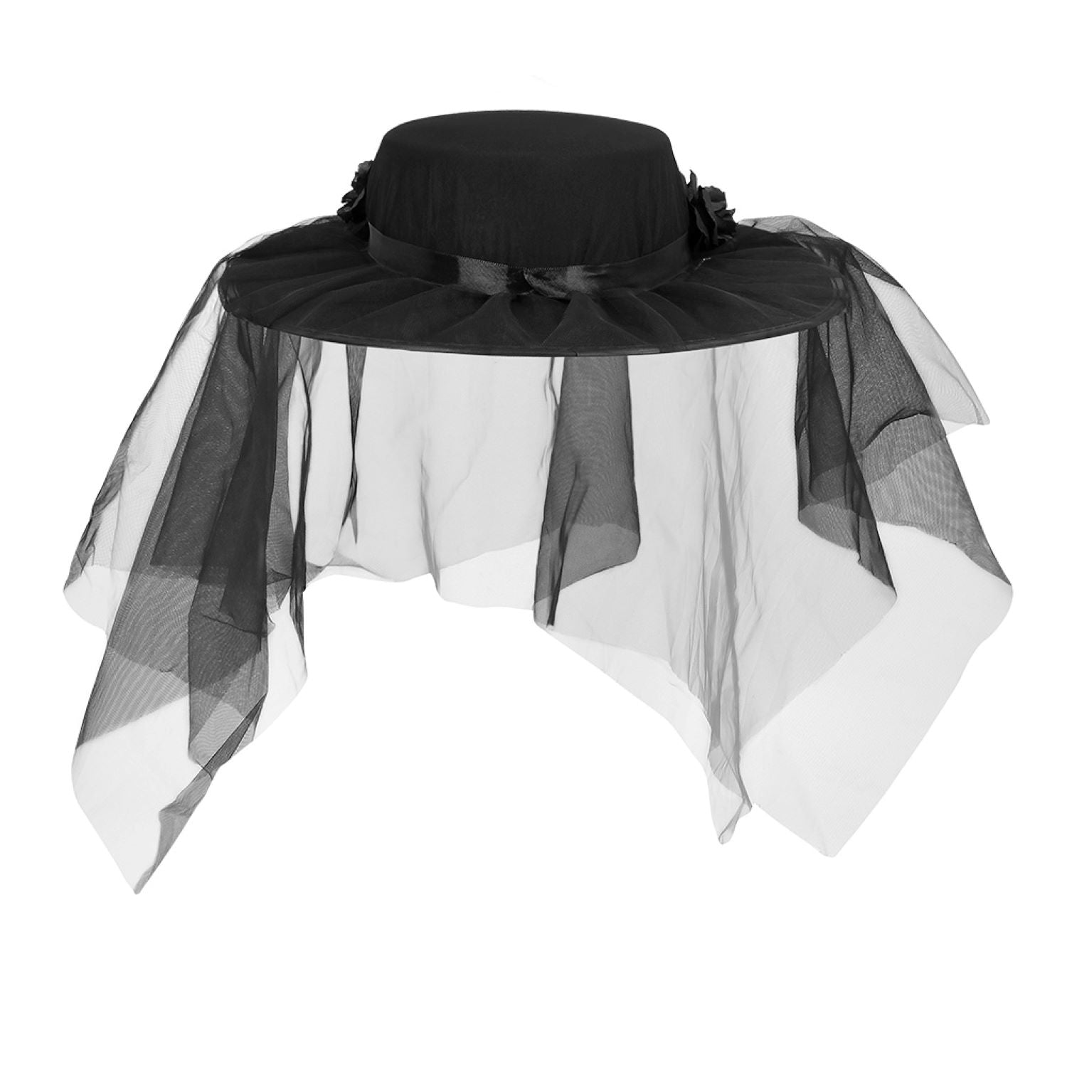 boland-llorona-halloween-hut-mit-schleier-schwarz-rot image 4