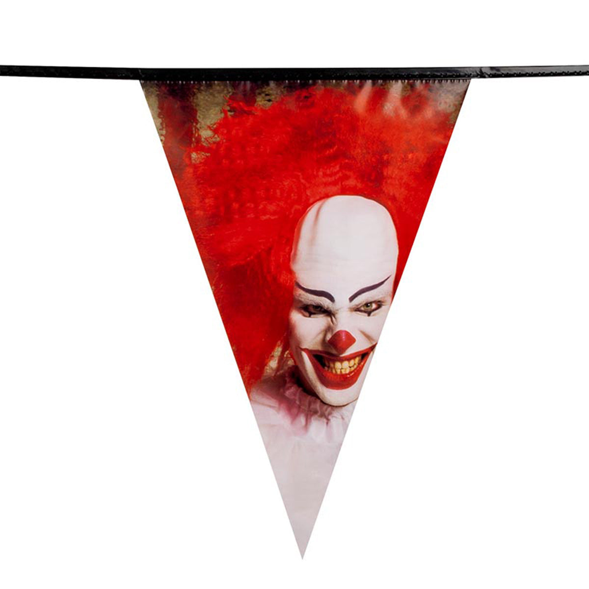 das-kost-mland-dekorationen-wimpelkette-horror-clown-girlande-6m image 2