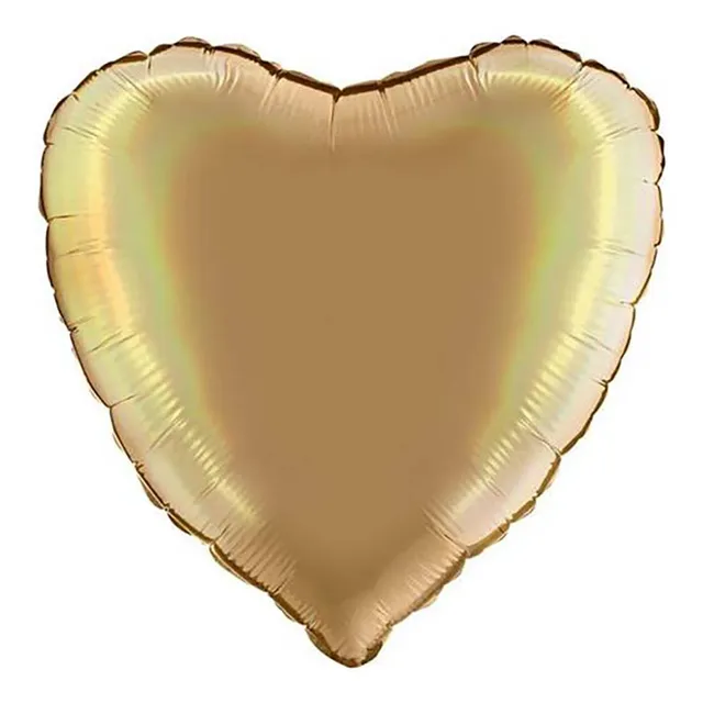 das-kost-mland-herz-folienballon-46cm-champagner-holo image 1