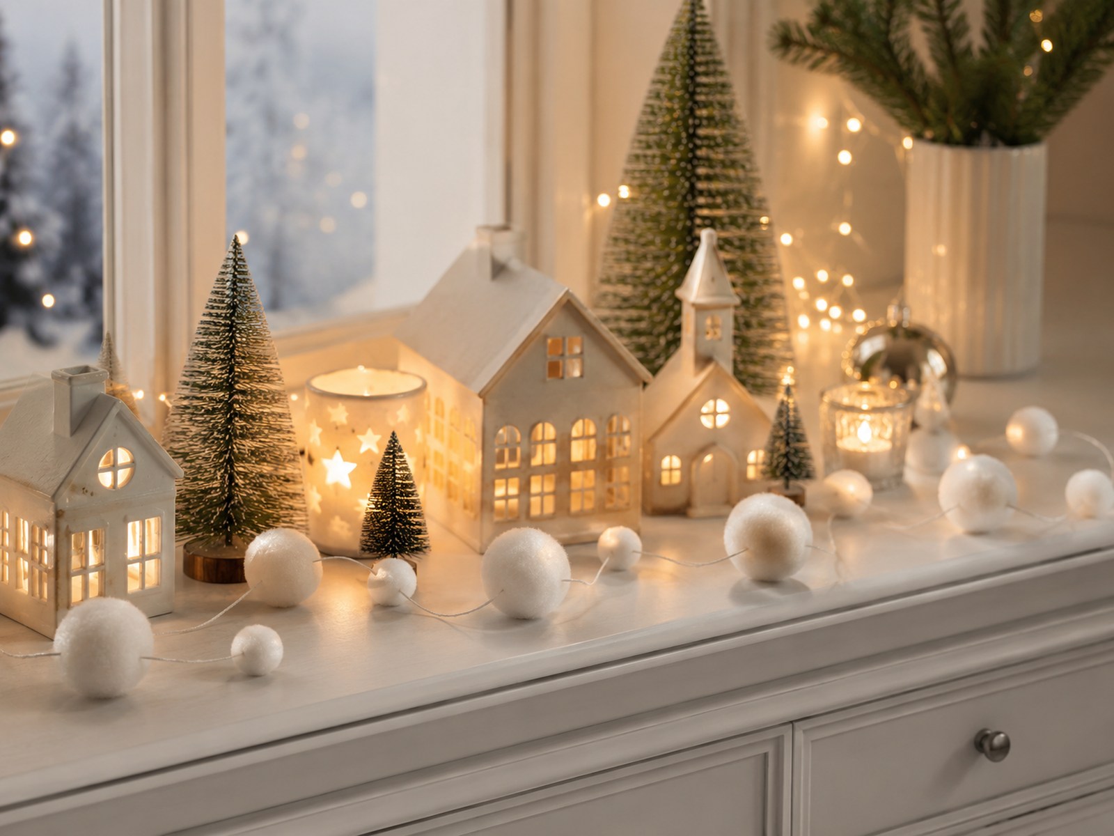 das-kost-mland-schneeball-girlande-wei-deko-180-cm-68525 image 3