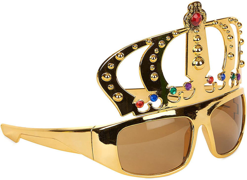 das-kost-mland-brille-k-nig-krone-partybrille-karneval image 1