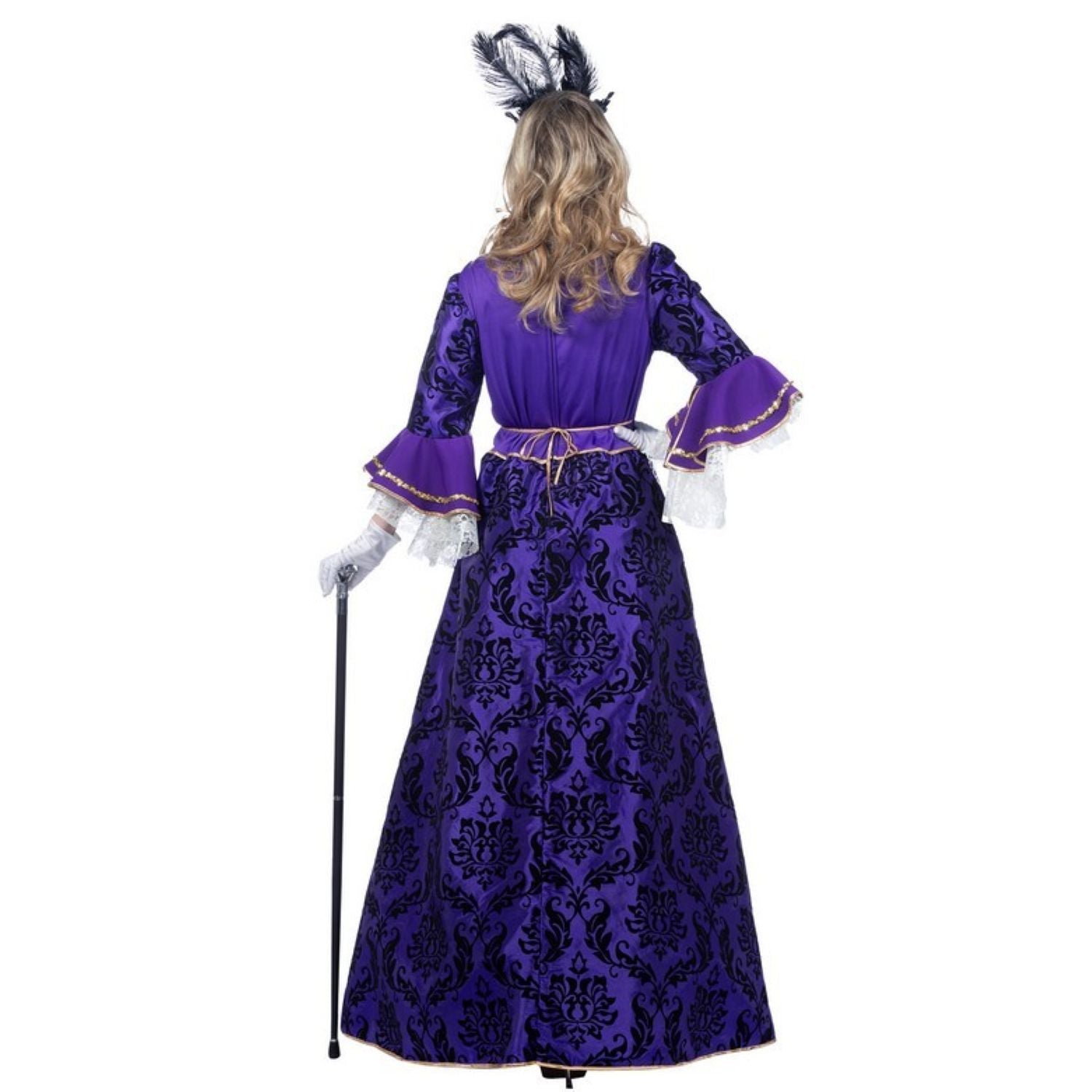 das-kost-mland-damen-venedig-barock-kost-m-kleid-lila image 4