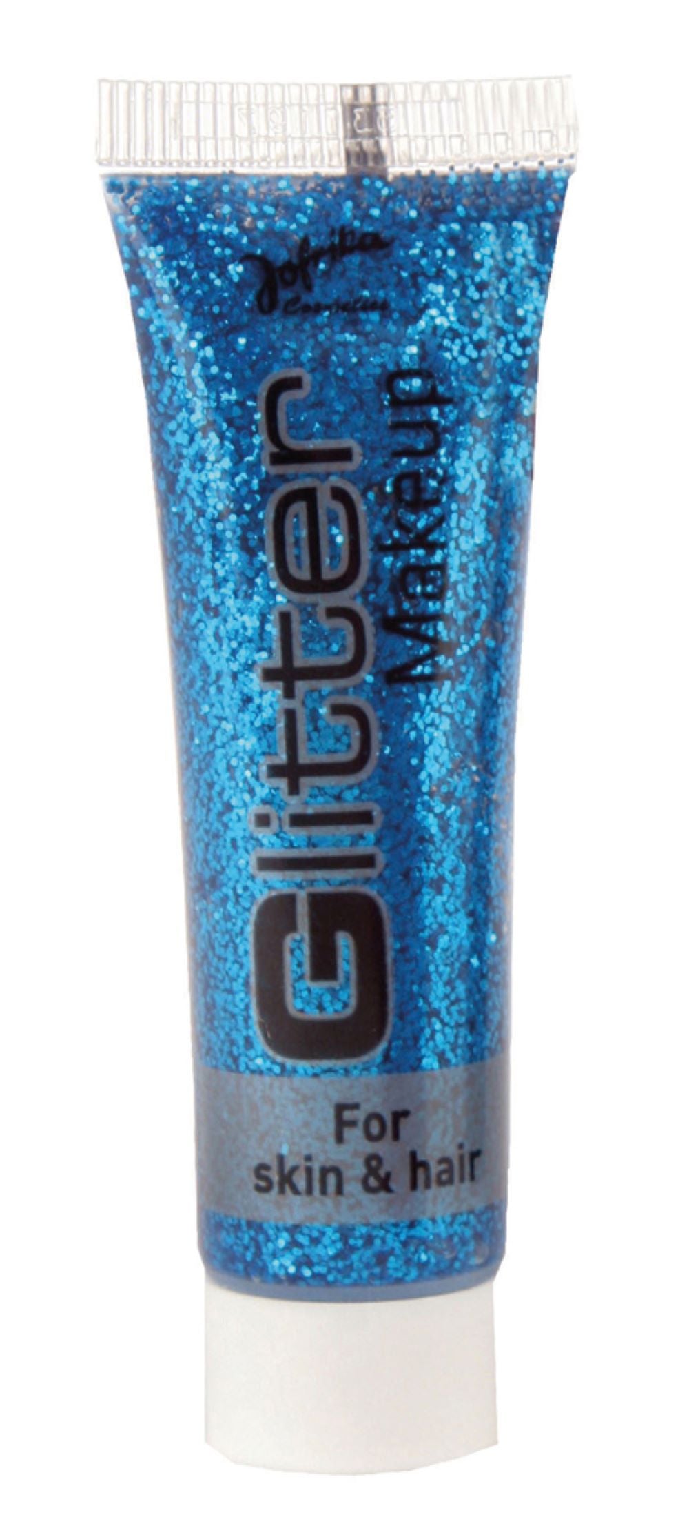 das-kost-mland-glitter-make-up-schminke-blau-20ml-abwaschbar image 2