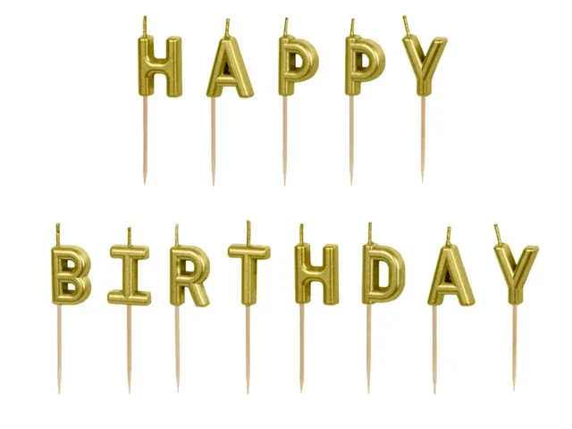 das-kost-mland-dekorationen-geburtstagskerzen-happy-birthday-gold image 1