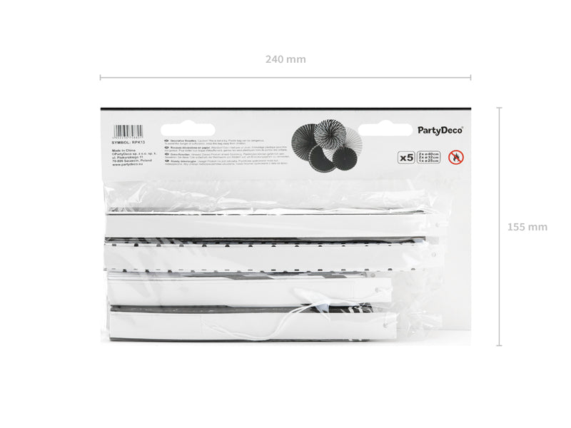 das-kost-mland-accessoires-dekof-cher-elegant-5-stk-black-white image 5