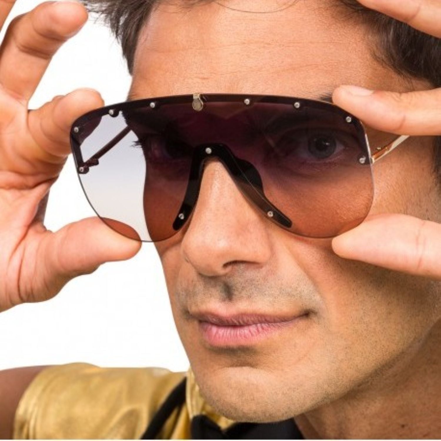 das-kost-mland-rapper-brille-mit-verlaufsgl-sern-partybrille image 2
