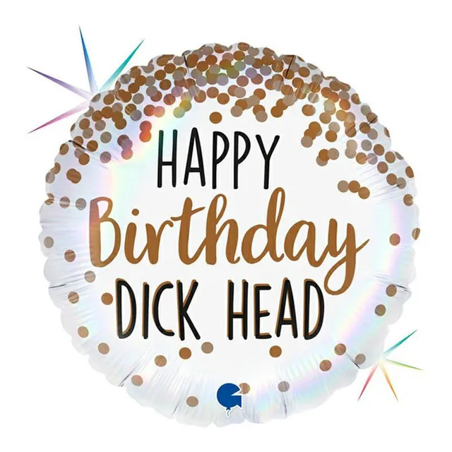 happy-birthday-dick-head-folienballon-46-cm-geburtstag image 1