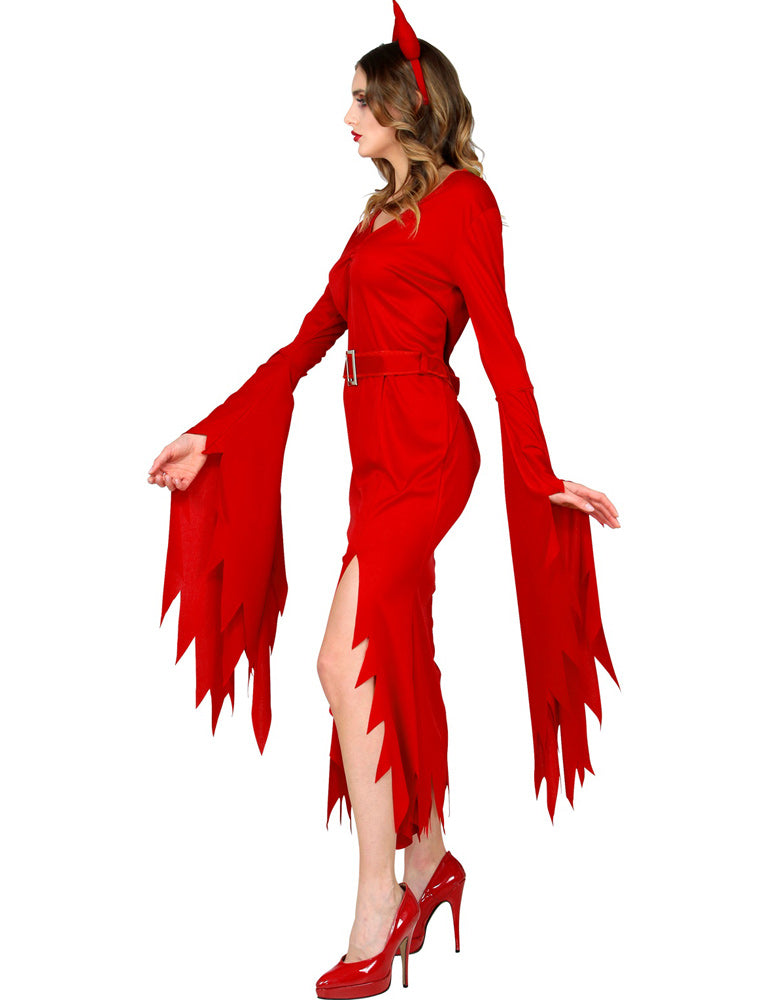 das-kost-mland-damen-teufel-kost-m-rot-gr-l-mit-h-rnern image 2