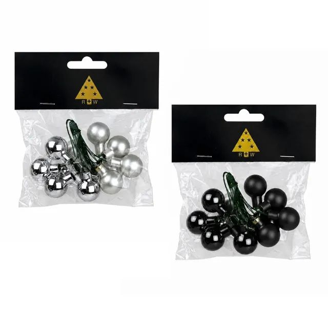 das-kost-mland-spiegelbeeren-glaskugeln-silber-2cm-12st image 1