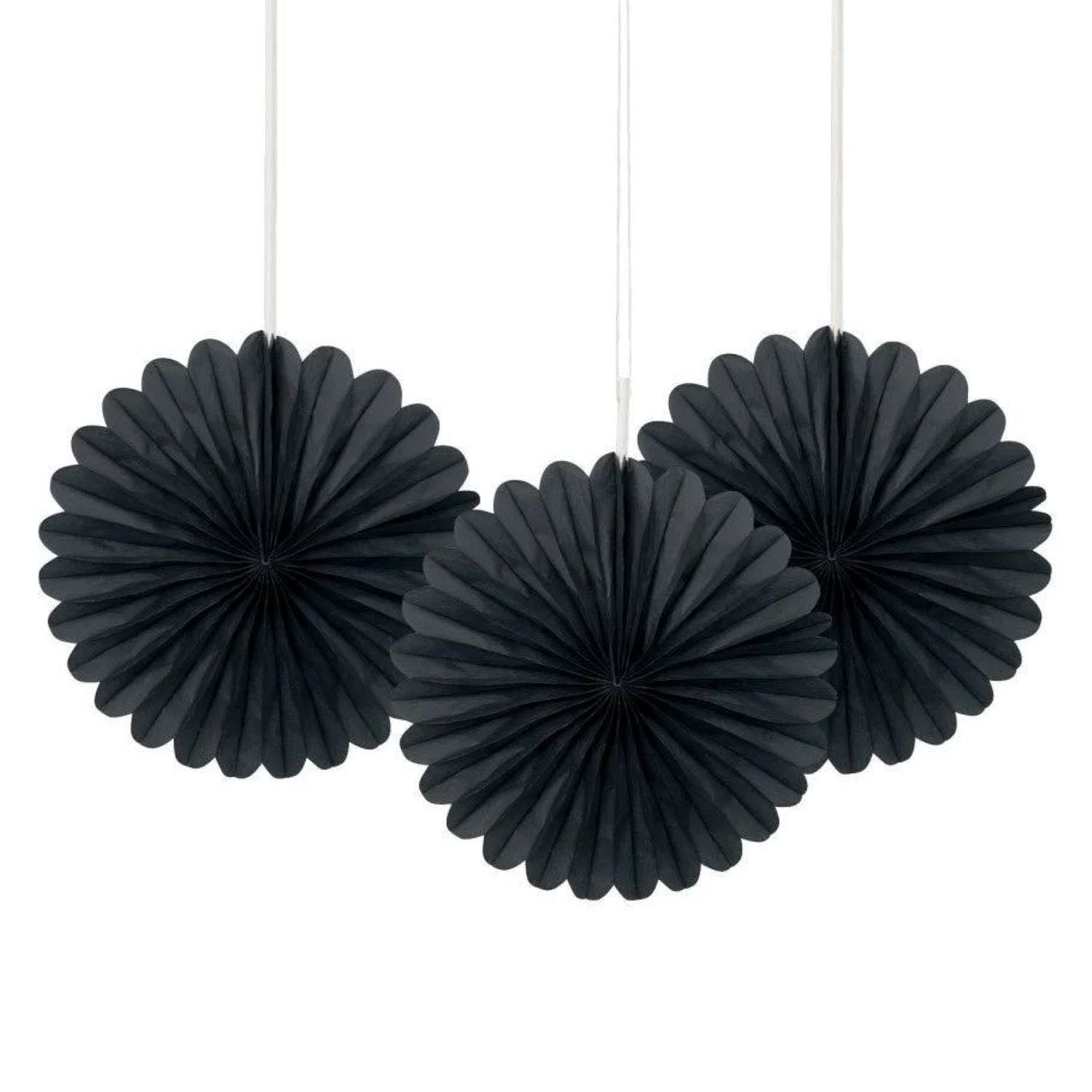 das-kost-mland-uni-dekof-cher-15cm-schwarz-3-st-ck-papier image 1