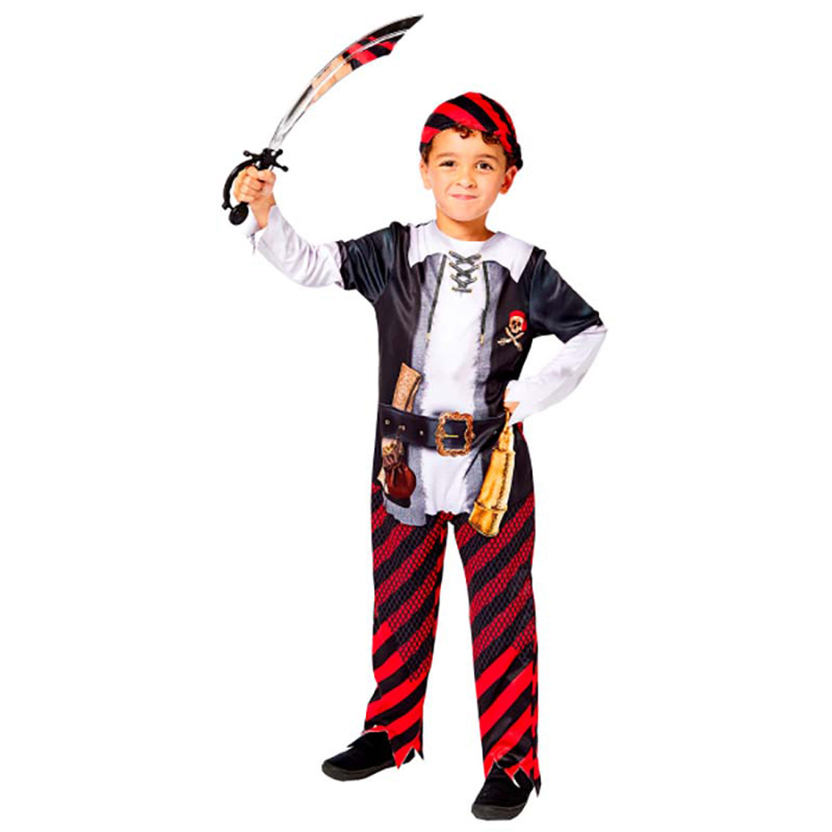 das-kost-mland-jungen-kid-pirat-kost-m-kinder-4-6-jahre image 1