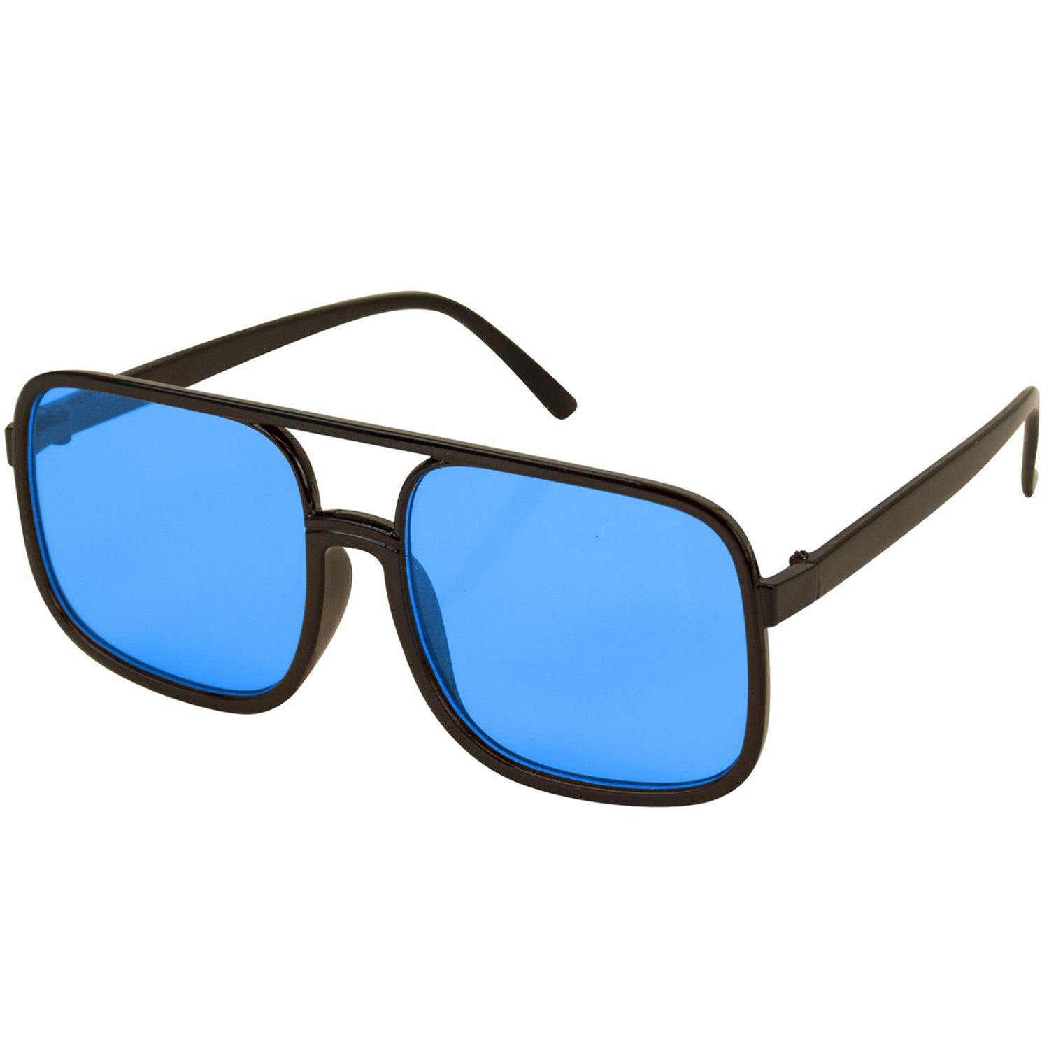 das-kost-mland-90er-brille-hip-hop-hellblau-partybrille image 2