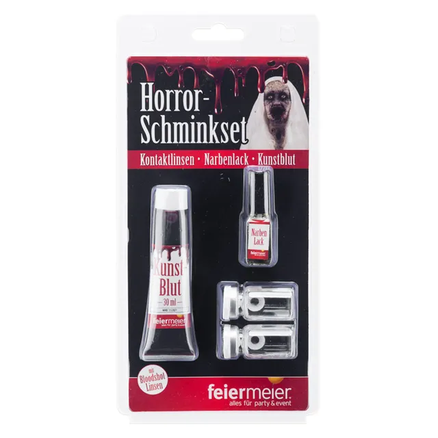 das-kost-mland-horror-make-up-set-narbenfluid-blut-linsen-rot image 1